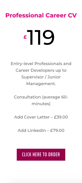 Packet Professional Career CV